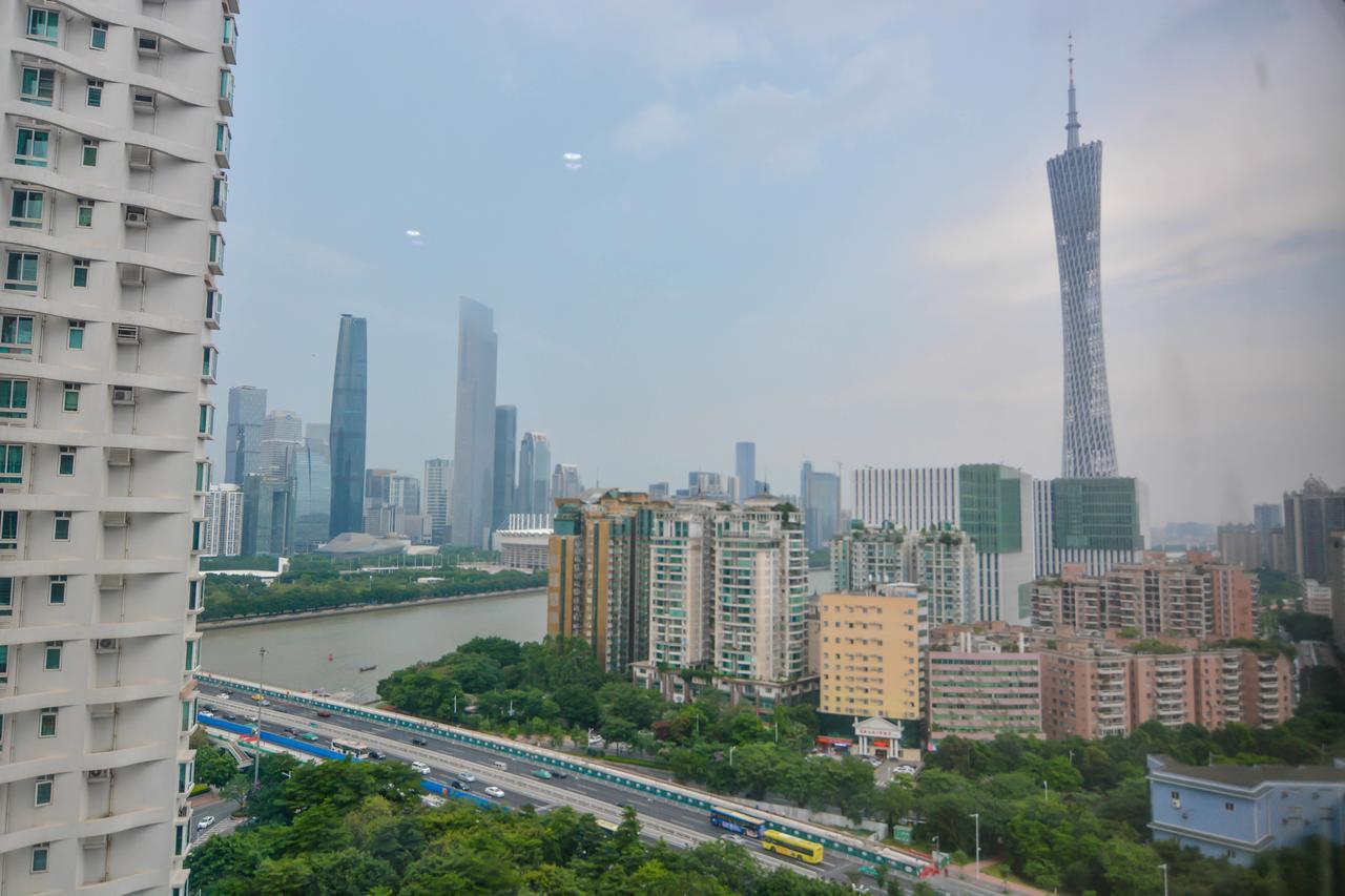 Yumi Apartment Zhujiangxinan Canton Tower Branch Buitenkant foto