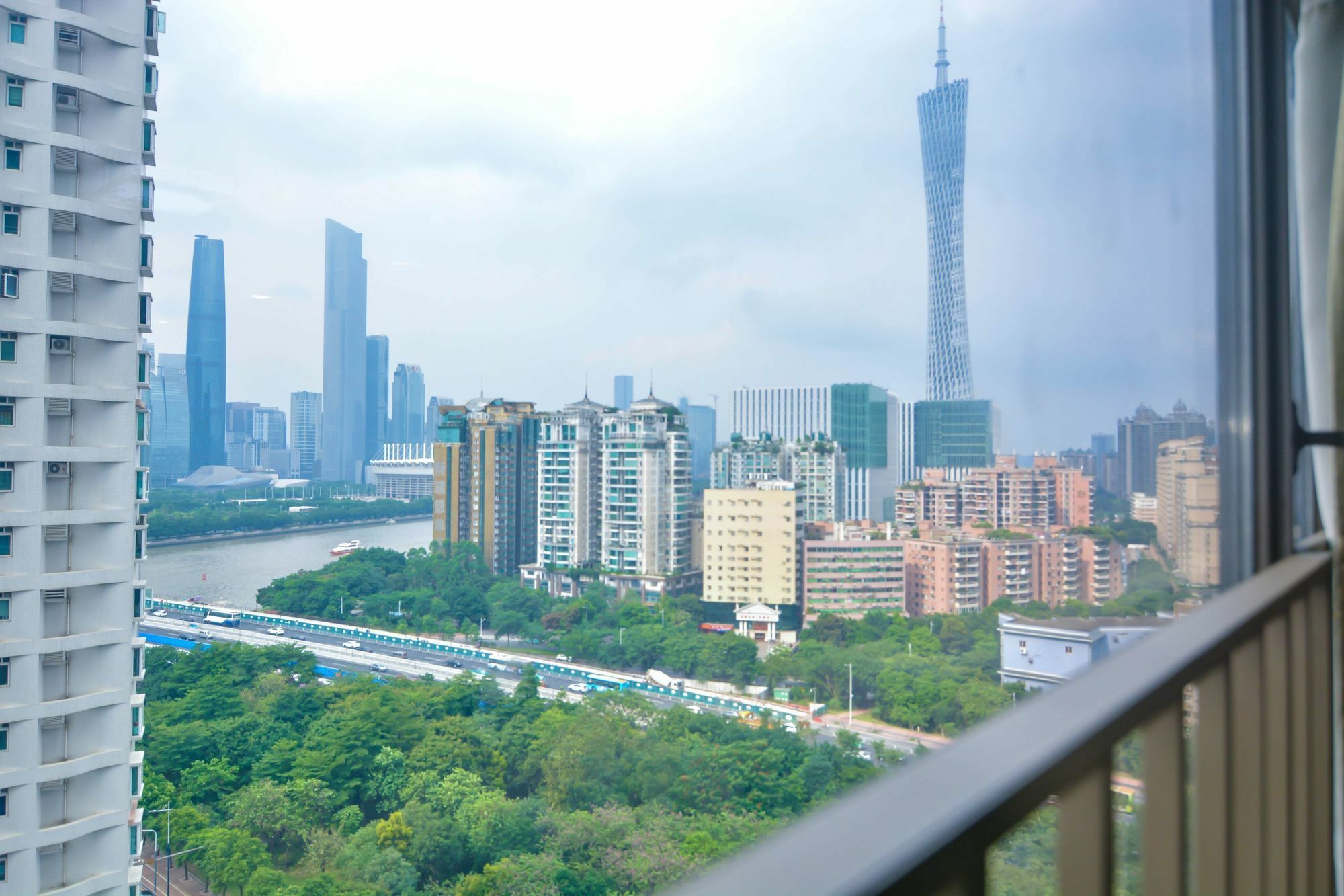 Yumi Apartment Zhujiangxinan Canton Tower Branch Buitenkant foto